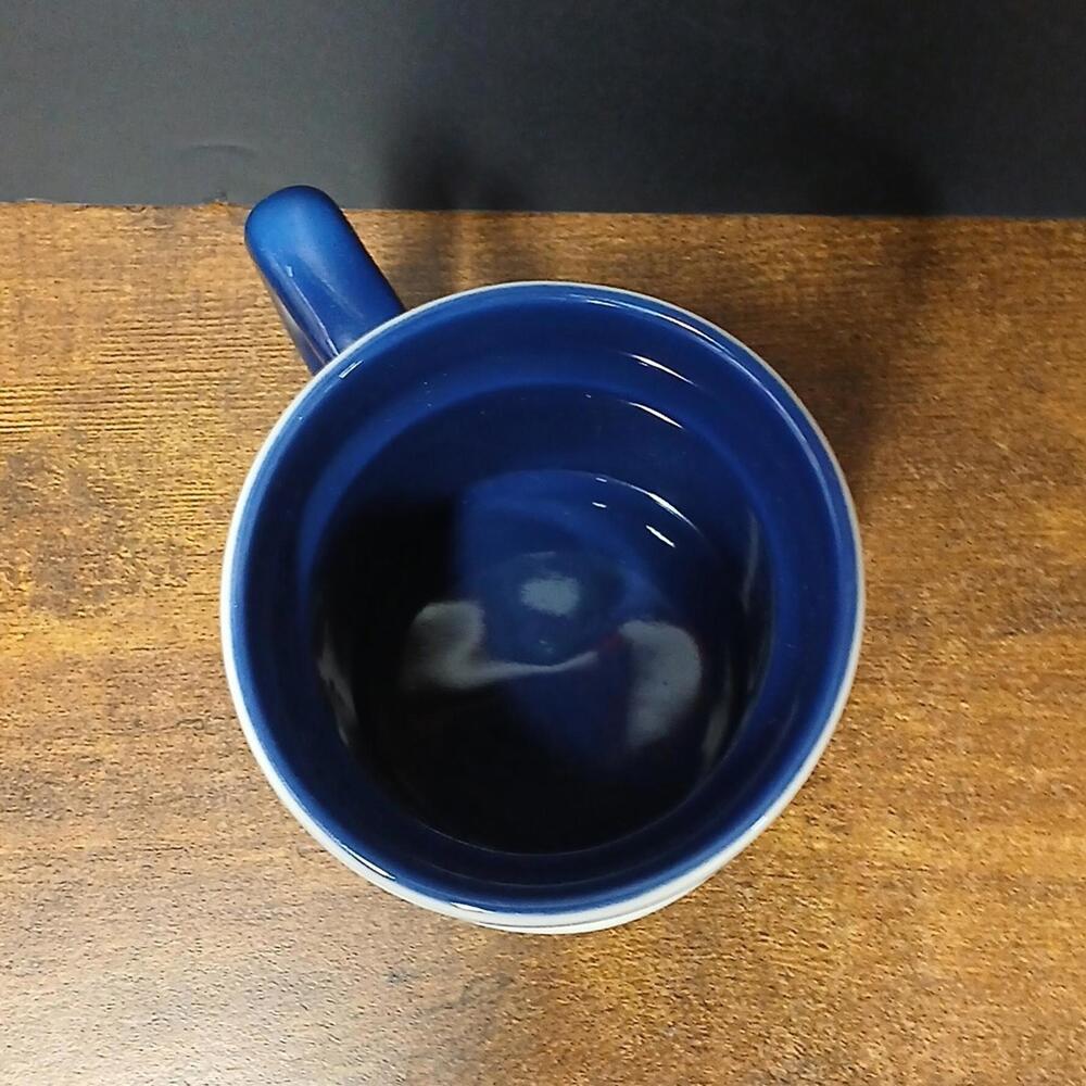 Penn State Nittany Lions 3D Logo Blue & White Porcelain Pillar Coffee Tea Mug - Picture 6 of 8